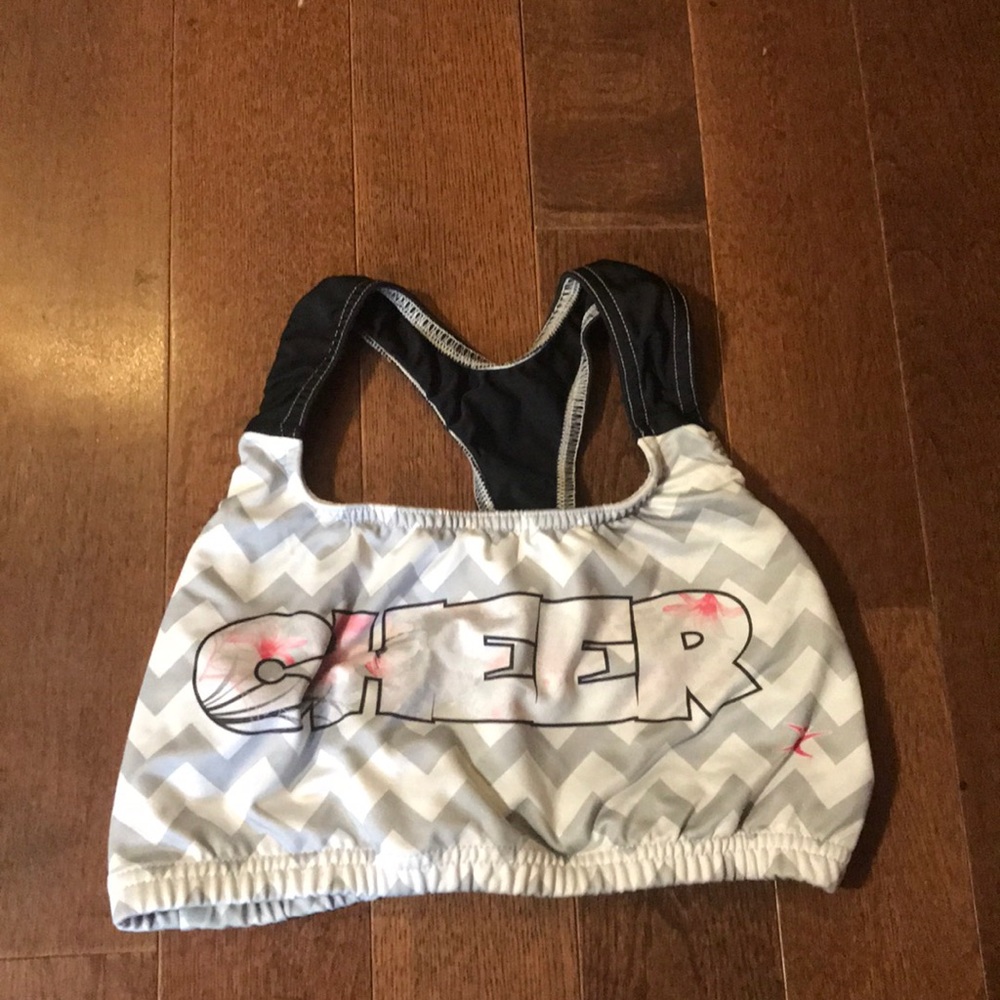 Cheer sports bra